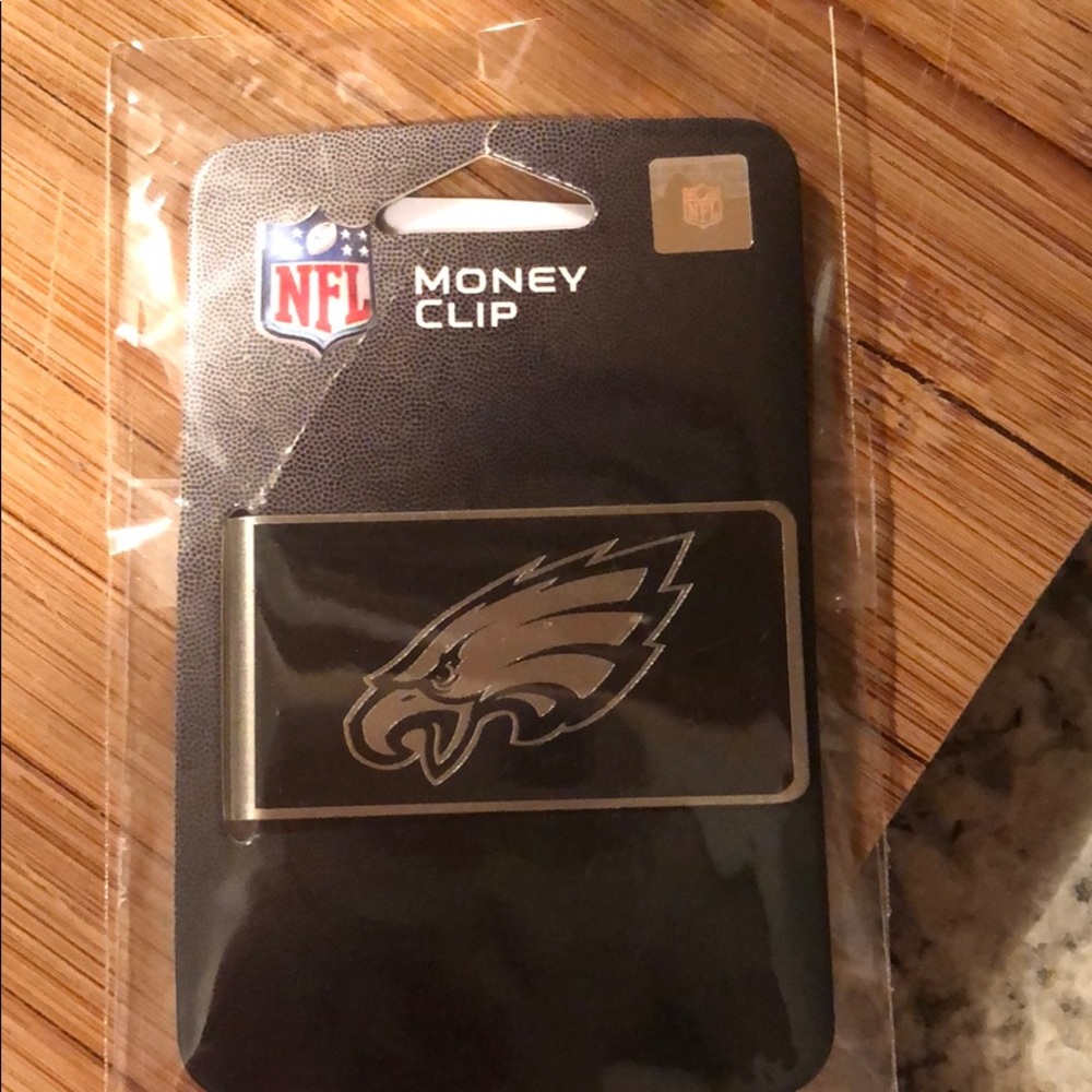 Philadelphia eagles money clip